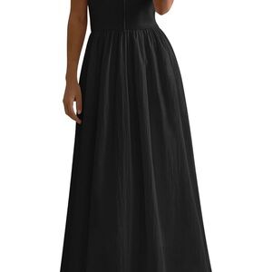 Elegant Black Maxi Dress